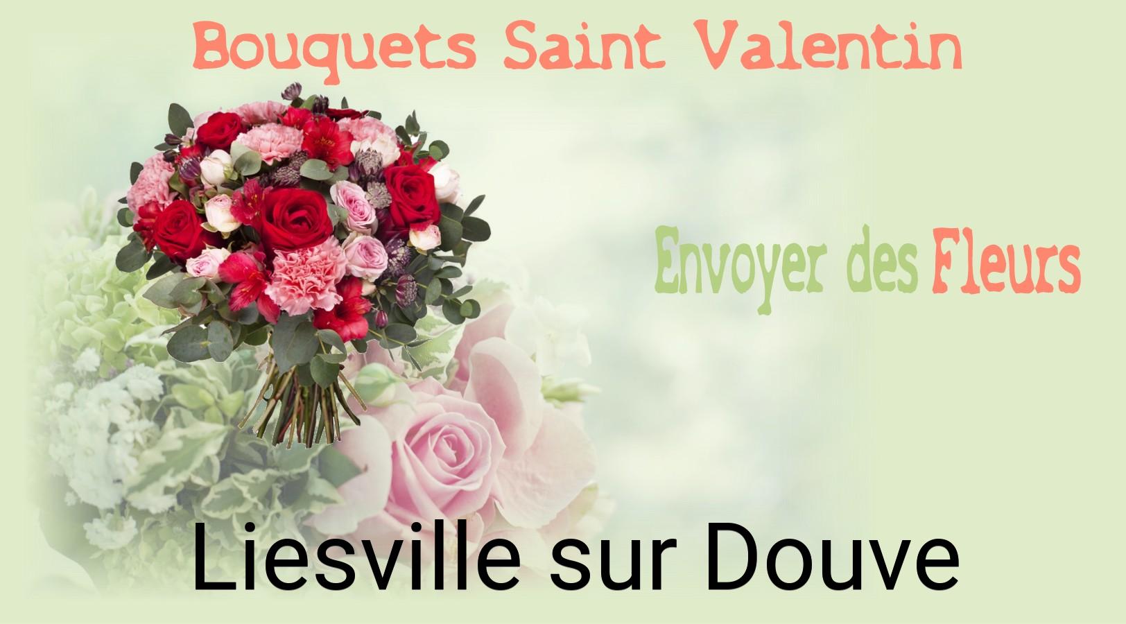 Roses de Saint-Valentin livrées à Liesville-sur-Douve